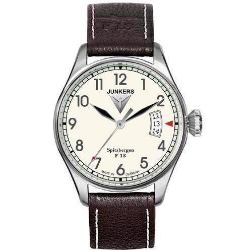 Image of Junkers SPITZBERGEN F13 rustfri stål Ronda 515 Swiss made quartz urværk Herre ur, model 6170-5